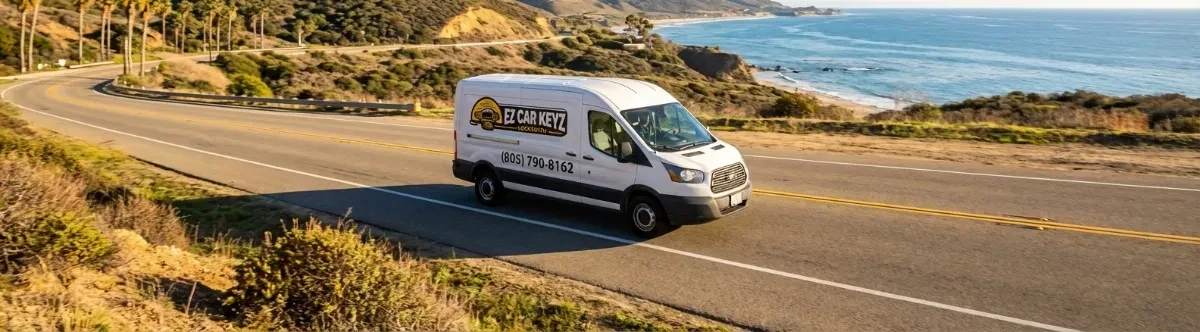 EZ Car Keyz mobile locksmith van