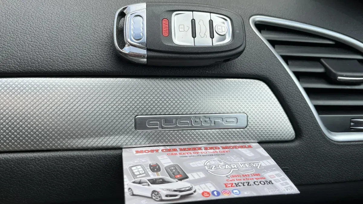 Low cost 2014 Audi S5 car key service by EZ Car Keyz Rancho Bernardo CA
