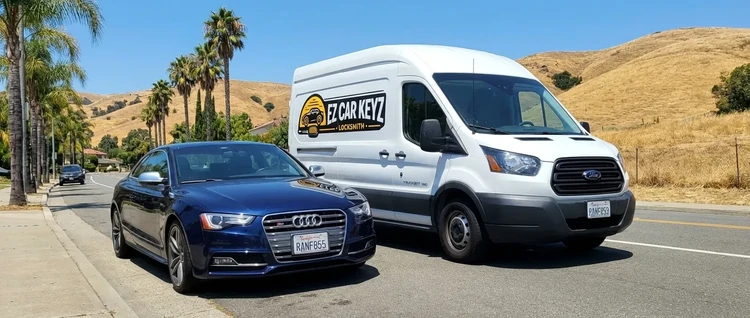Audi S5 mobile car key service by EZ Car Keyz in San Diego County