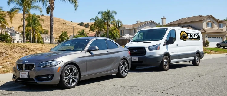 BMW 2 Series mobile car key service by EZ Car Keyz in San Diego County