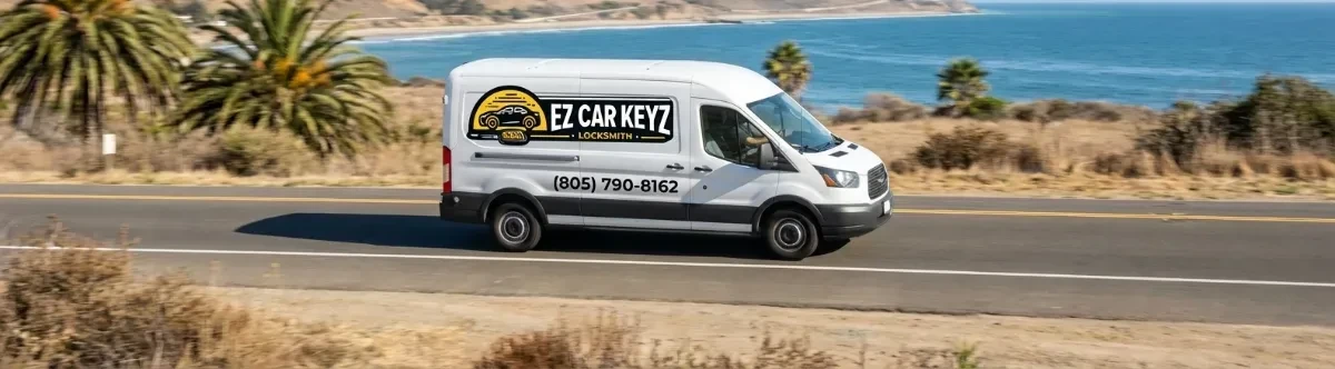 EZ Car Keyz mobile locksmith van
