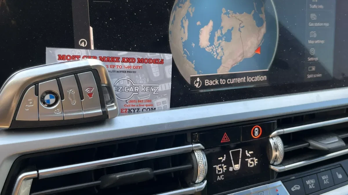 On-site 2006 BMW 3 Series car key programming in Fallbrook CA