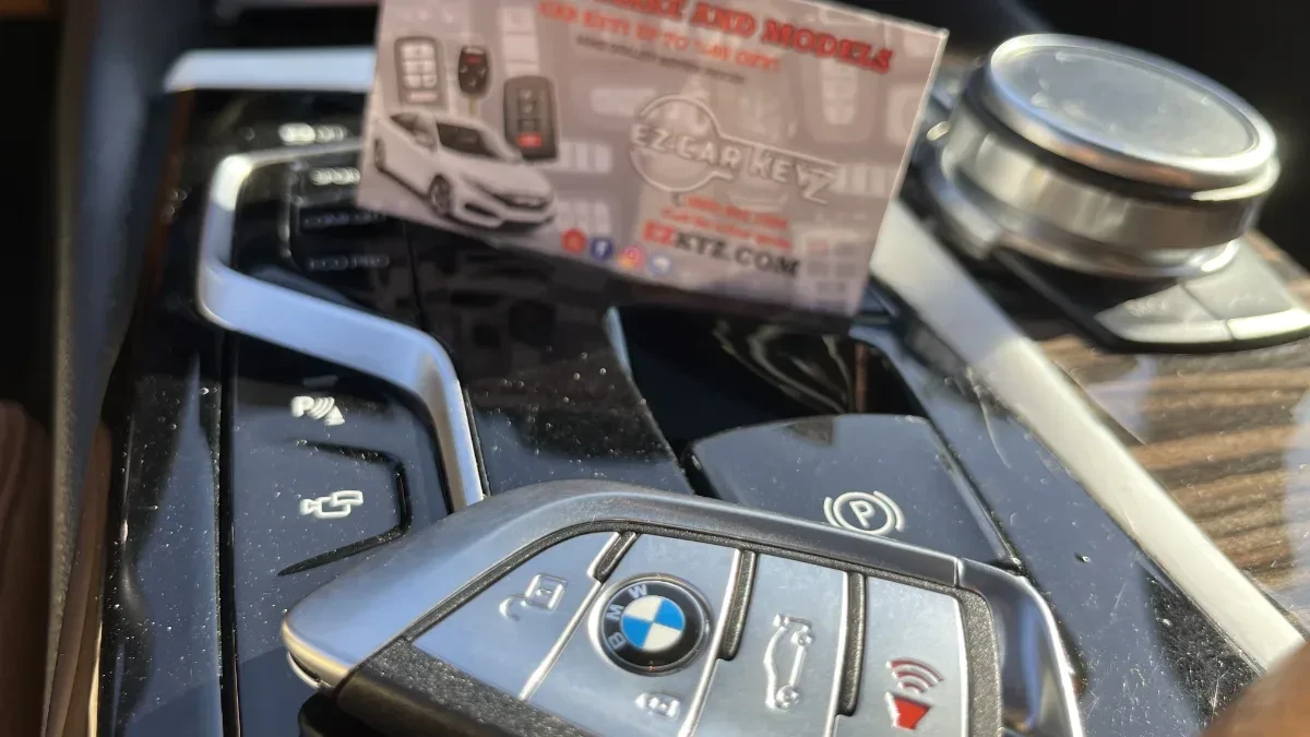 Quick turnaround 2014 BMW 3 Series car key by EZ Car Keyz in La Mesa CA