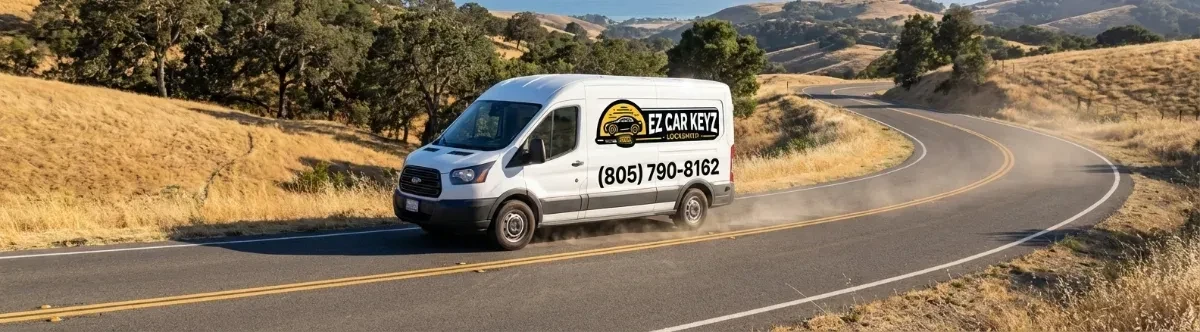 EZ Car Keyz mobile locksmith van