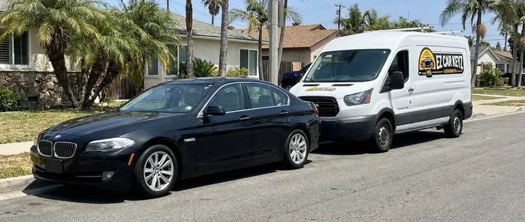 BMW 5 Series mobile car key service by EZ Car Keyz in San Diego County