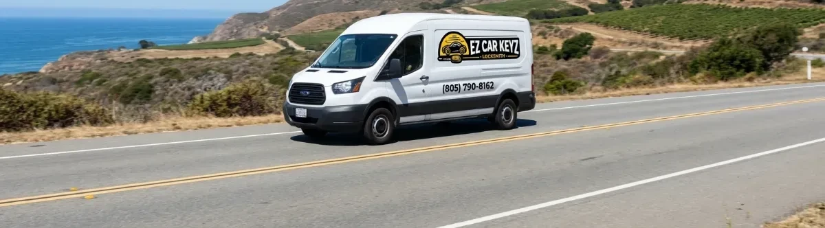 EZ Car Keyz mobile locksmith van