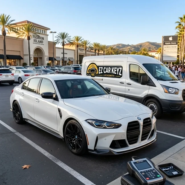 BMW M3 key replacement in San Diego County
