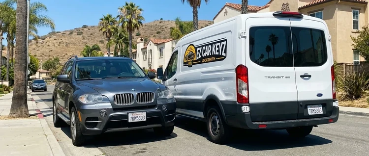 BMW X5 mobile car key service by EZ Car Keyz in San Diego County