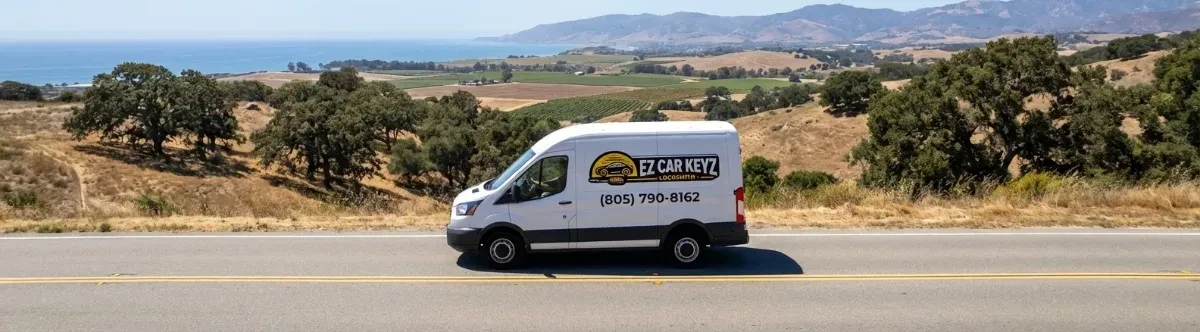 EZ Car Keyz mobile locksmith van