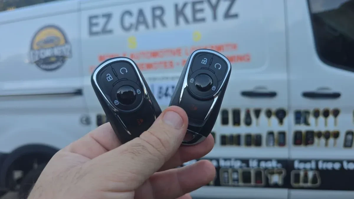On-site 2003 Buick Century car key programming in El Cajon CA