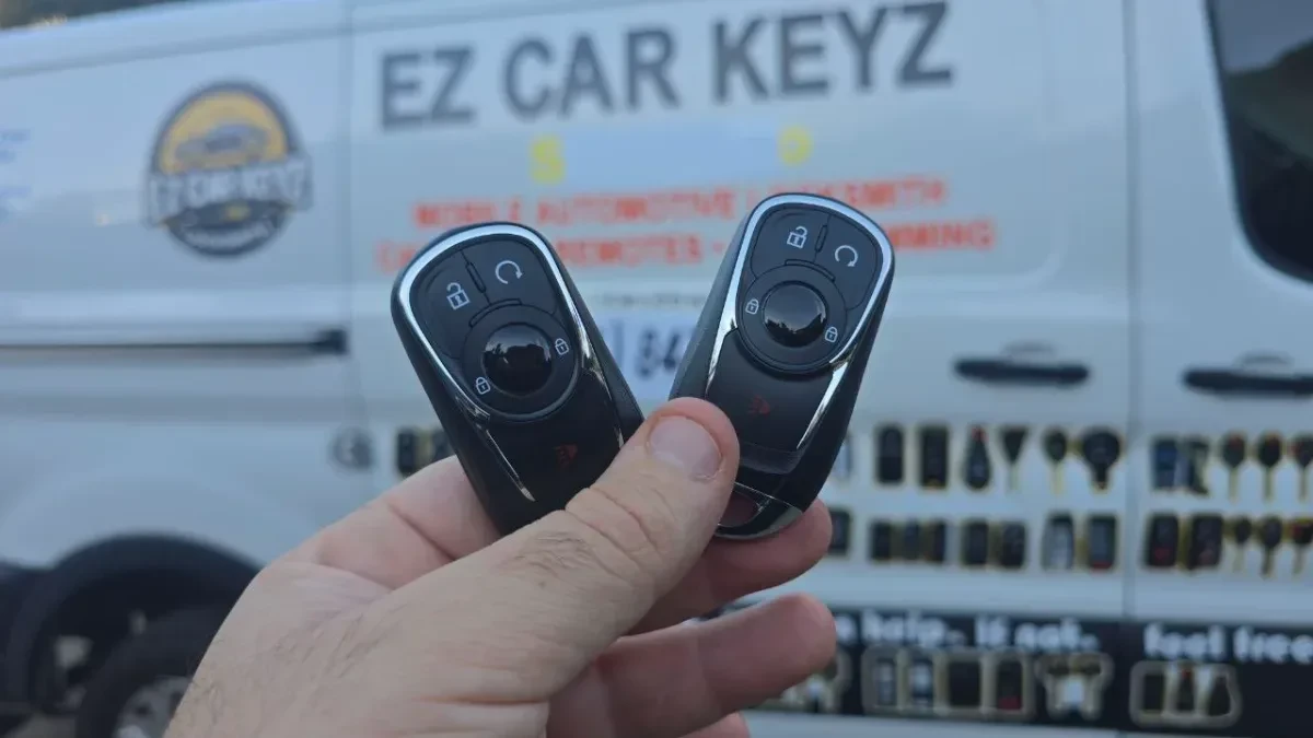 On-site 2024 Buick Enclave car key programming in San Diego CA