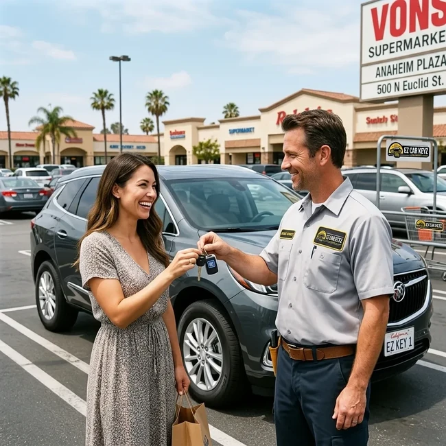 Buick Enclave key replacement in San Diego County