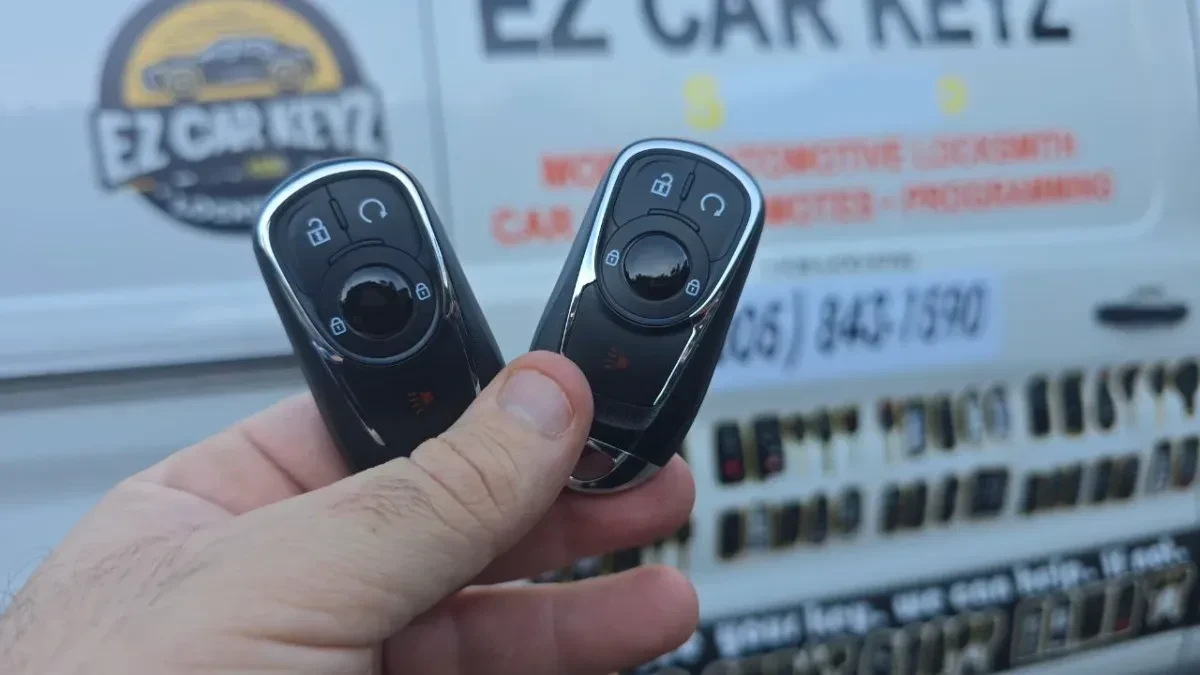 Quick turnaround 2015 Buick Encore car key by EZ Car Keyz in Alpine CA