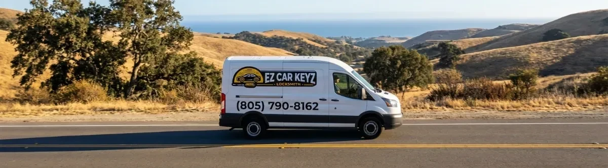 EZ Car Keyz mobile locksmith van