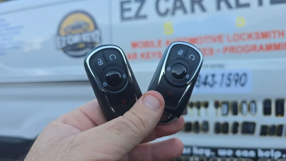 Lost 2017 Buick Envision key replacement by EZ Car Keyz in Lemon Grove CA
