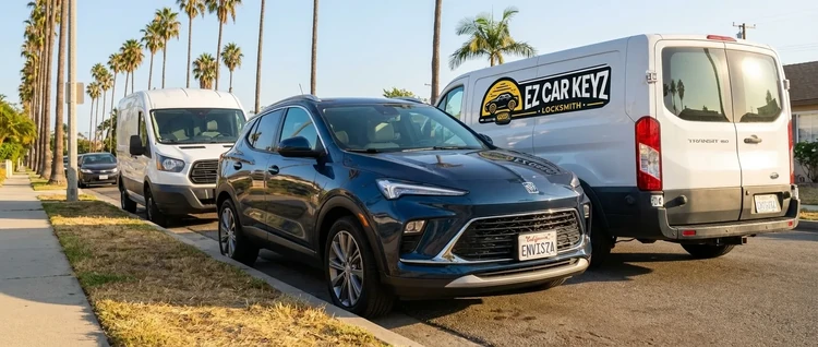 Buick Envista mobile car key service by EZ Car Keyz in San Diego County