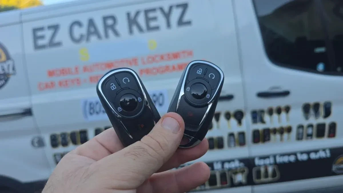 Licensed locksmith replacing 2012 Buick Lacrosse key in Chula Vista CA