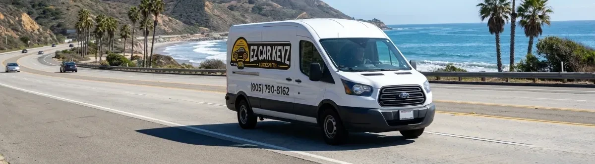 EZ Car Keyz mobile locksmith van
