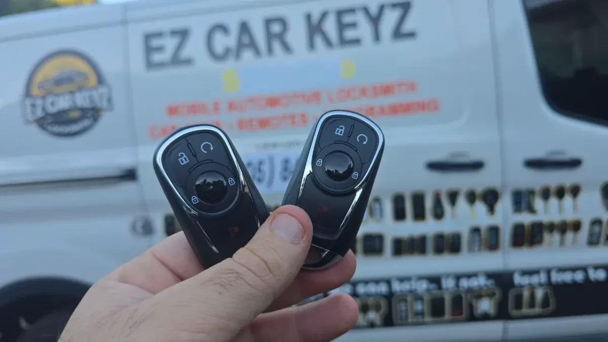 2018 Buick Lacrosse key made with no spare by EZ Car Keyz Fallbrook CA