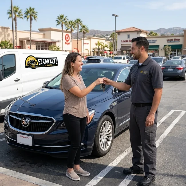 Buick Lacrosse key replacement in San Diego County
