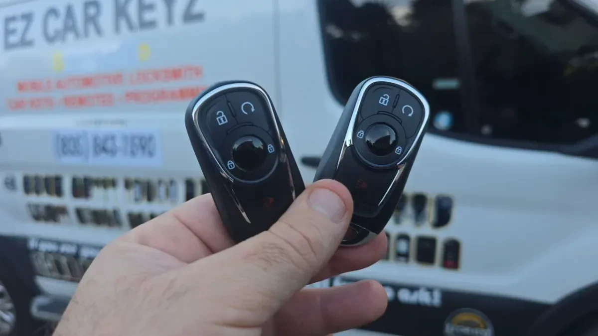 Lost 2020 Buick Regal key replacement by EZ Car Keyz in Ramona CA