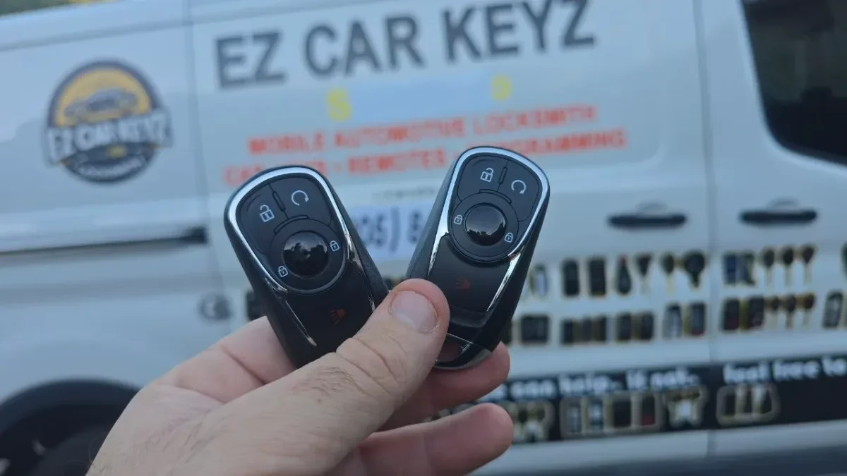 On-site 2004 Buick Rendezvous car key programming in Alpine CA