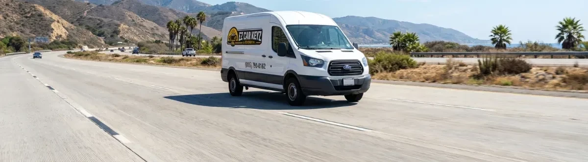 EZ Car Keyz mobile locksmith van
