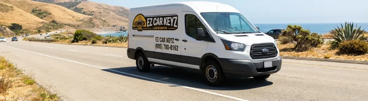 EZ Car Keyz mobile locksmith van