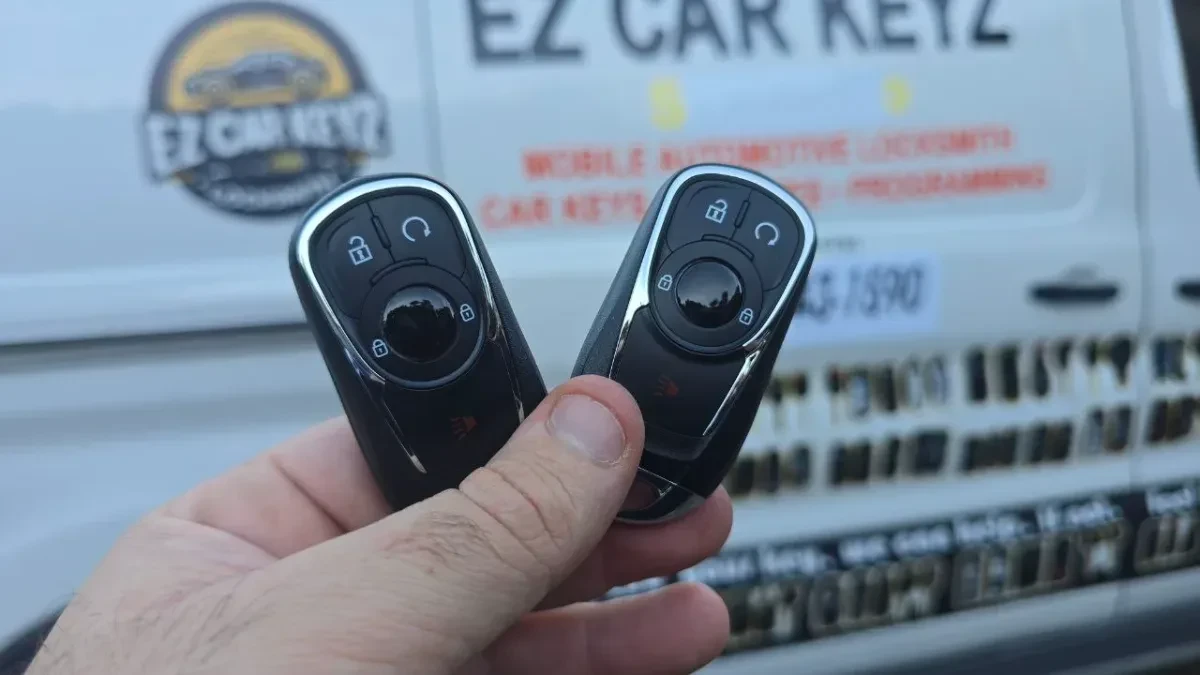 2014 Buick Verano key made with no spare by EZ Car Keyz La Mesa CA