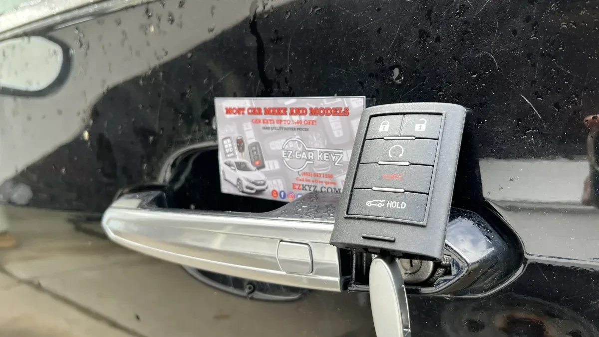 Lost 2015 Cadillac ATS key replacement by EZ Car Keyz in Solana Beach CA