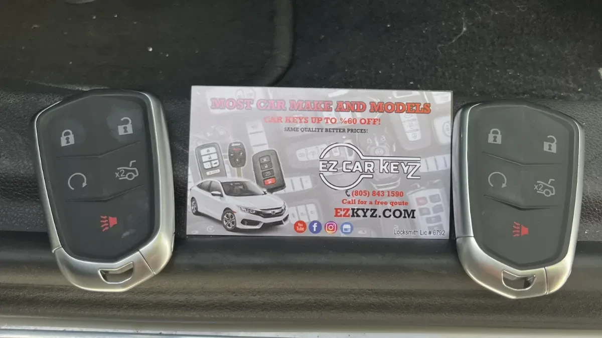 2017 Cadillac ATS Affordable Key Replacement - EZ Car Keyz San Ysidro Low cost 2017 Cadillac ATS car key service by EZ Car Keyz San Ysidro CA