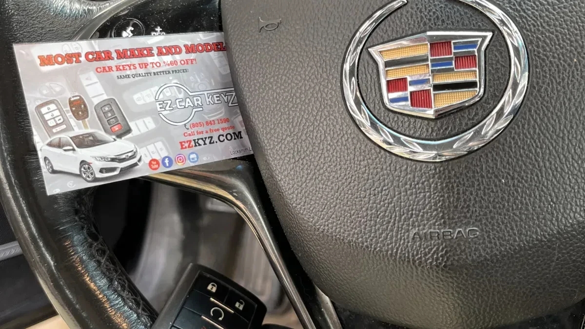 2019 Cadillac ATS key replacement at half the dealer price in San Diego CA
