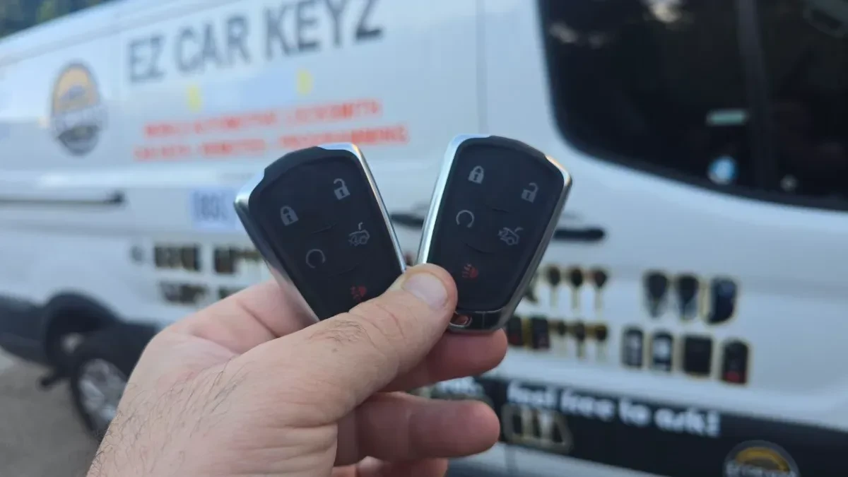 Emergency 2023 Cadillac CT4 car key service in Rancho Santa Fe CA