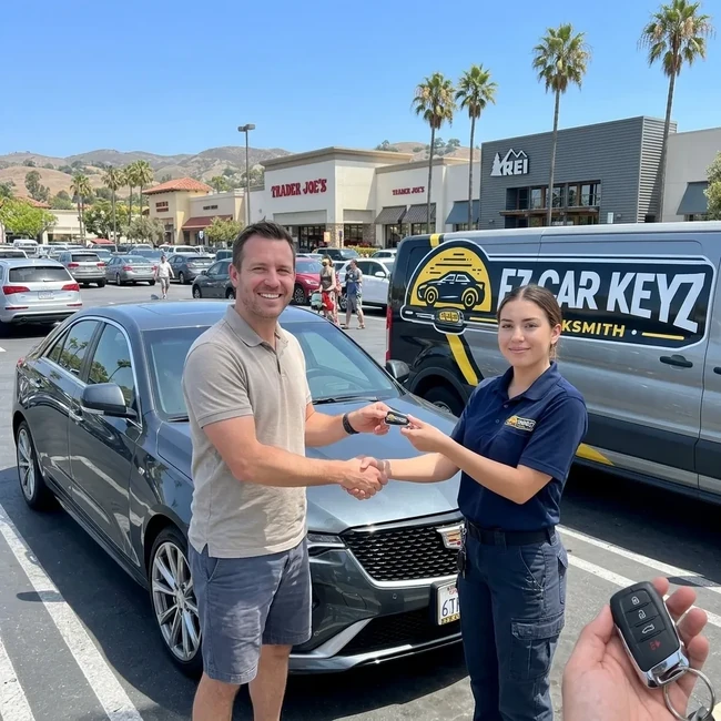 Cadillac CT4 key replacement in San Diego County