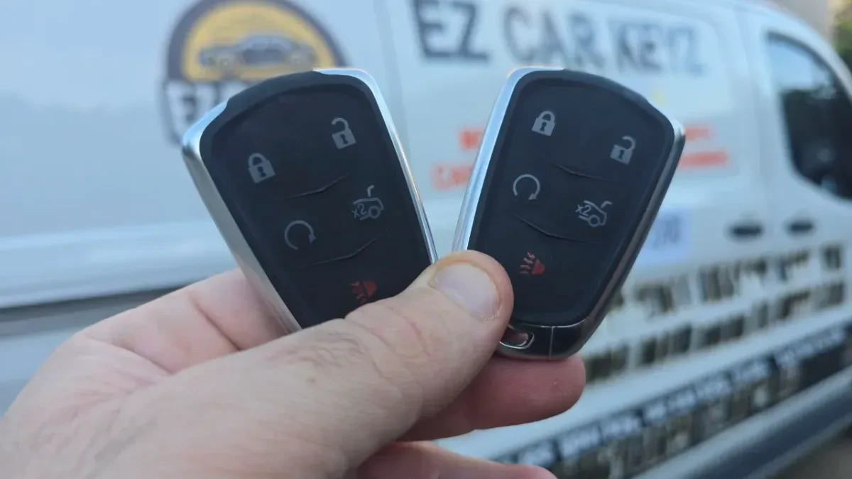 Quick turnaround 2003 Cadillac Deville car key by EZ Car Keyz in San Diego CA
