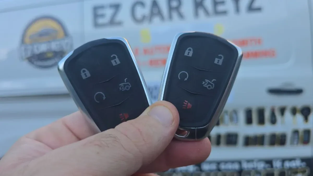2001 Cadillac Escalade key replacement at half the dealer price in Poway CA