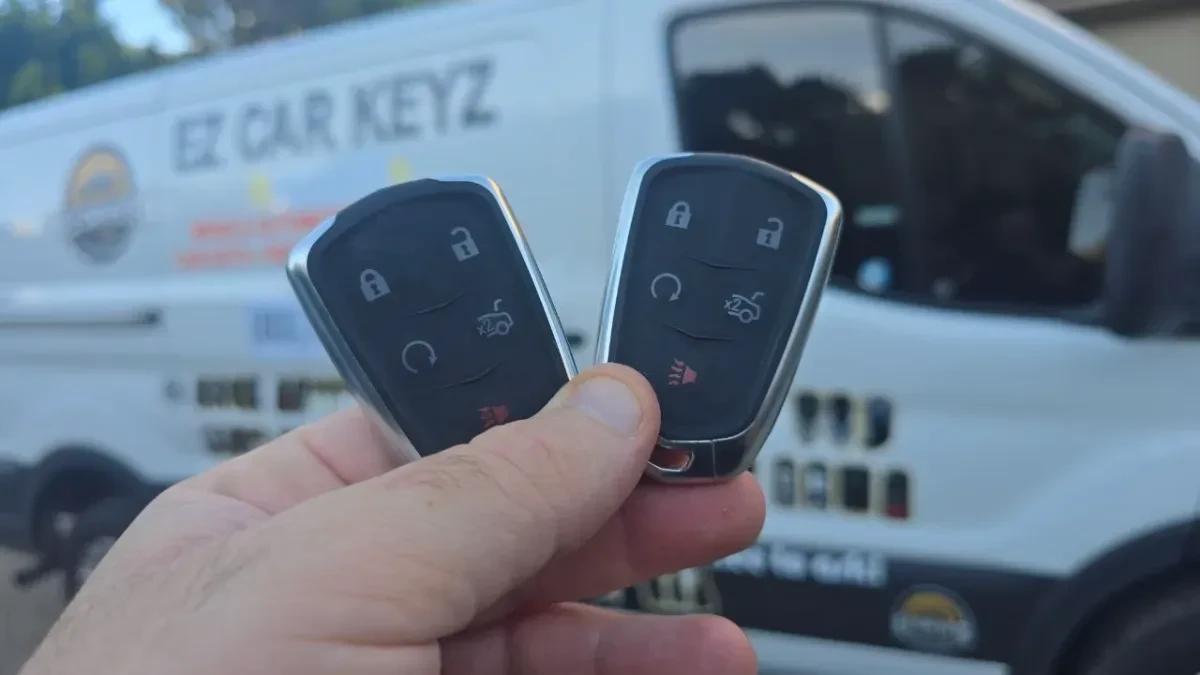 2017 Cadillac Escalade key replaced in your driveway in Encinitas CA