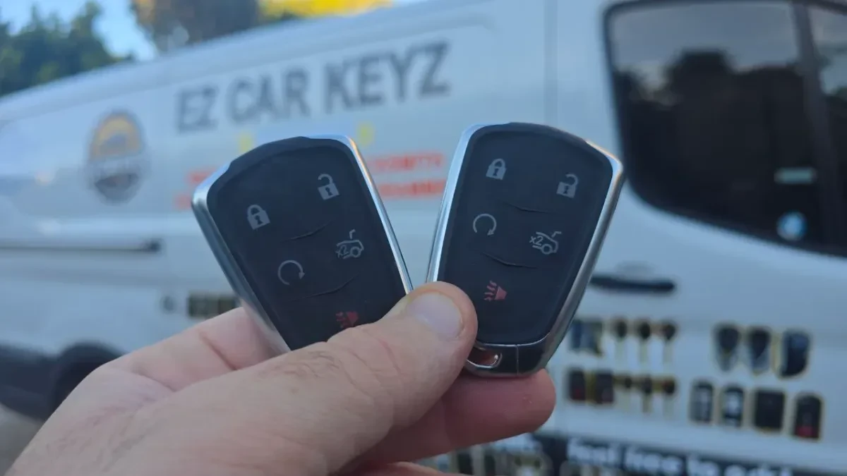 Mobile 2019 Cadillac Escalade key replacement at your location in Del Mar CA