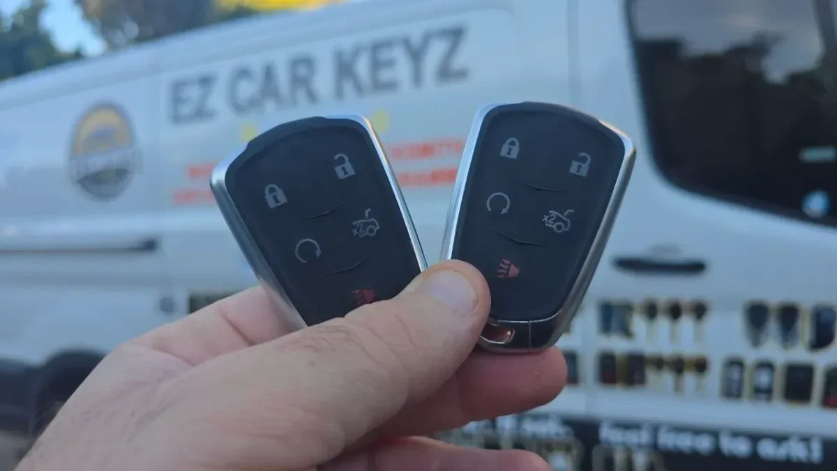 Same-day 2021 Cadillac Escalade key replacement in Fallbrook CA