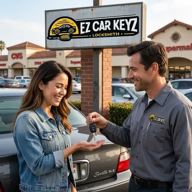 Cadillac Seville key replacement in San Diego County