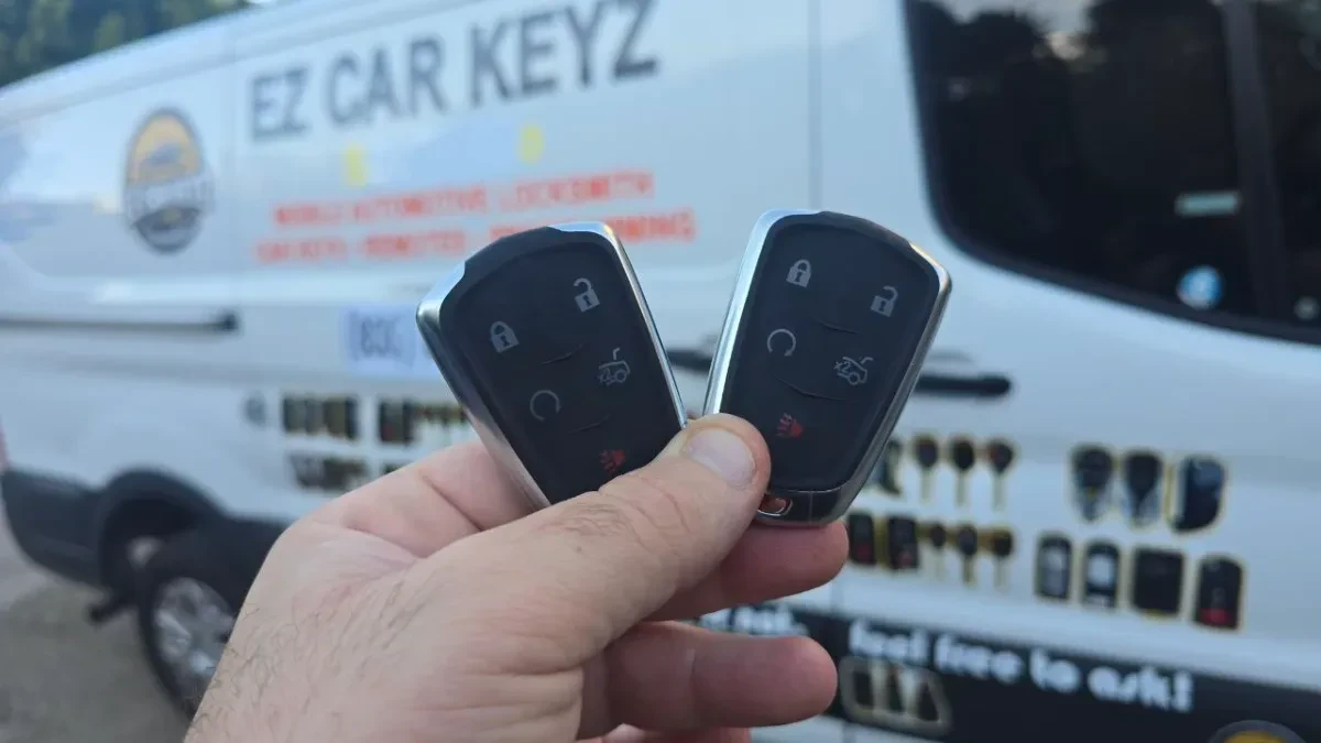 Lost 2013 Cadillac SRX key replacement by EZ Car Keyz in San Marcos CA