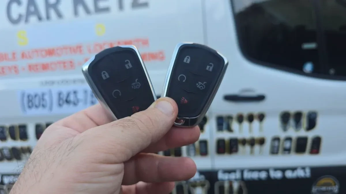 All keys lost service for 2010 Cadillac STS by EZ Car Keyz Solana Beach CA