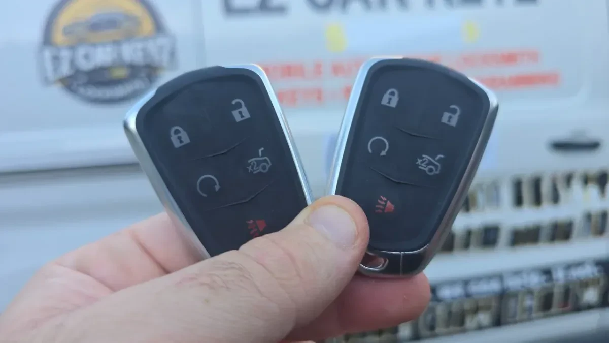 2017 Cadillac XT5 key replaced in your driveway in Escondido CA