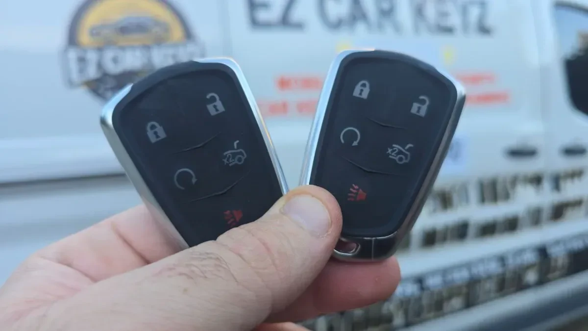 Same-day 2019 Cadillac XT5 key replacement in El Cajon CA