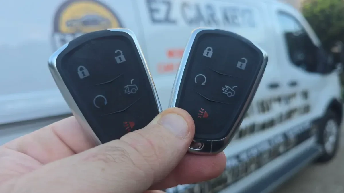 All keys lost service for 2025 Cadillac XT5 by EZ Car Keyz El Cajon CA