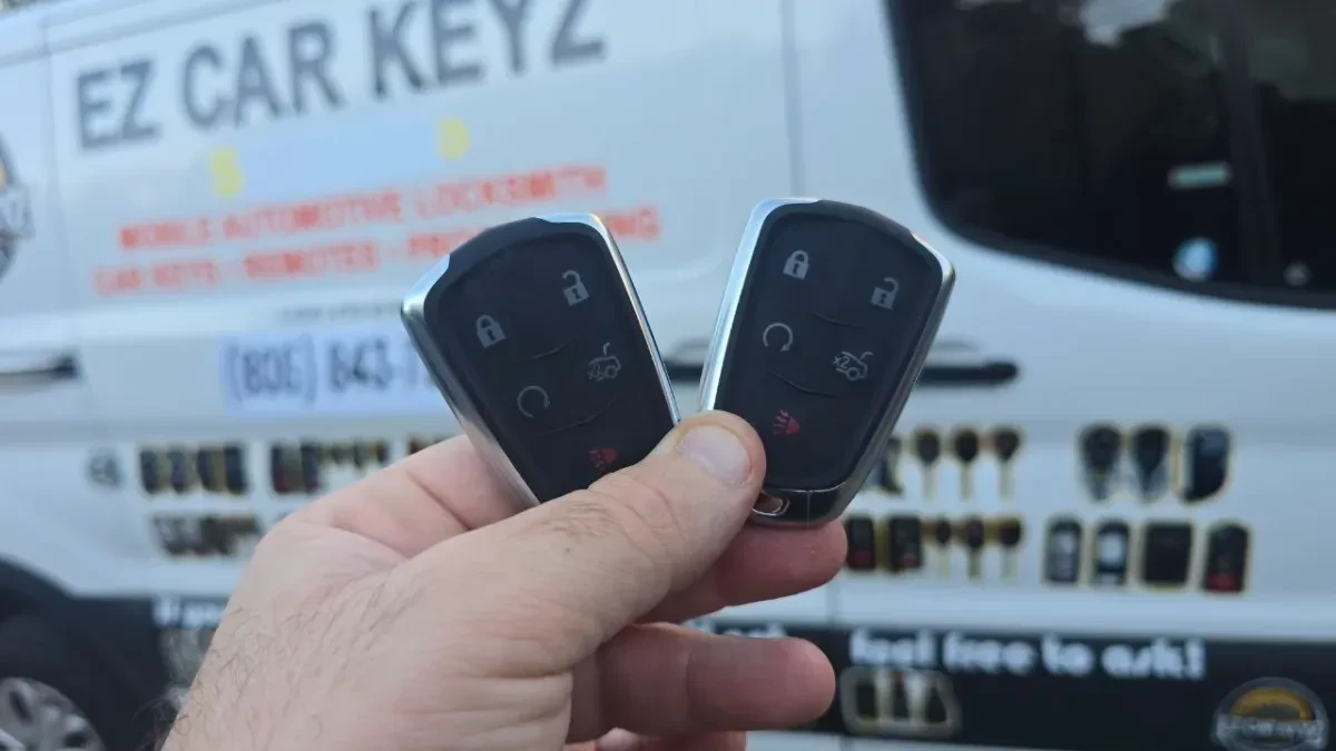 Lost 2022 Cadillac XT6 key replacement by EZ Car Keyz in La Mesa CA