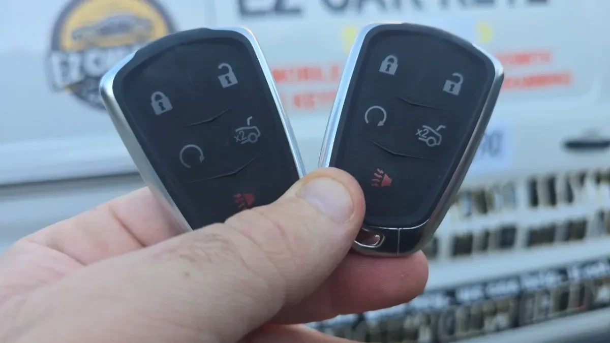 Lost 2025 Cadillac XT6 key replacement by EZ Car Keyz in Escondido CA