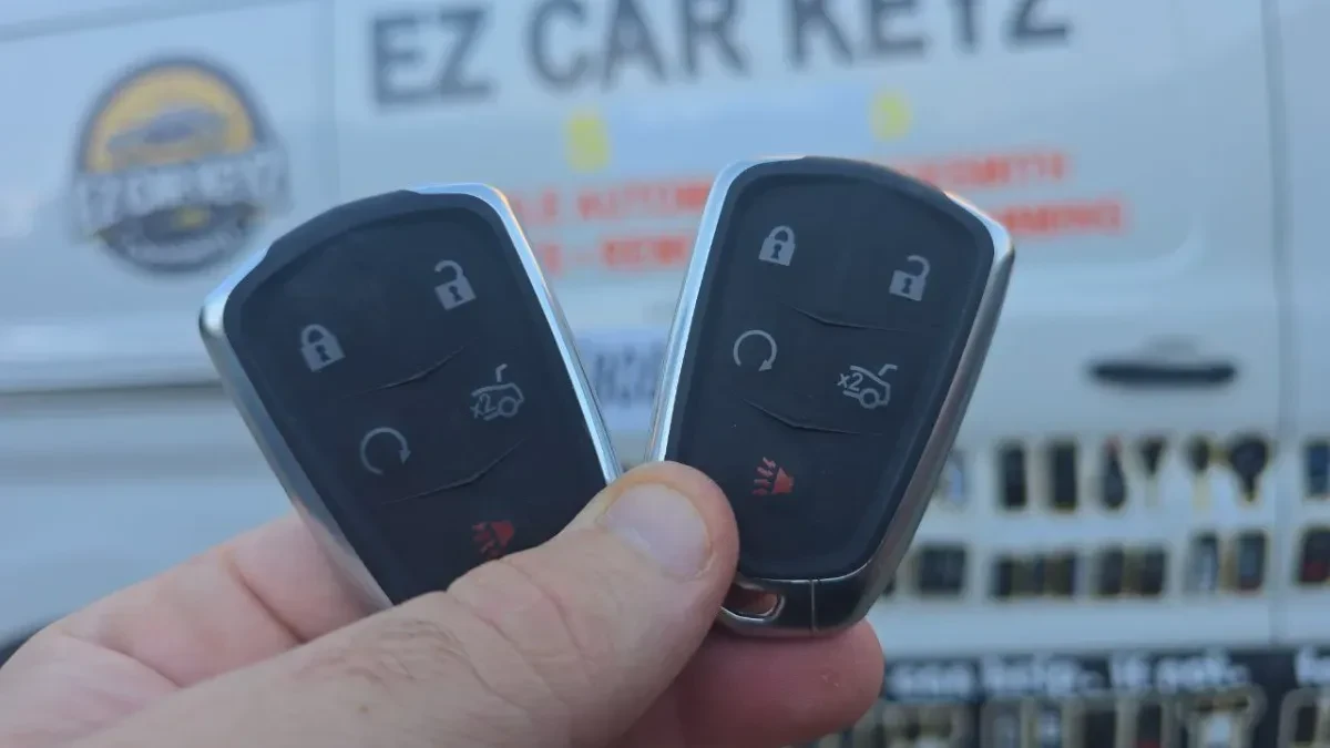 2015 Cadillac XTS key made with no spare by EZ Car Keyz Chula Vista CA