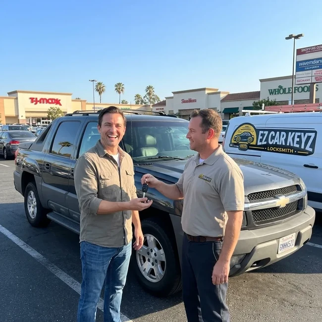 Chevrolet Avalanche key replacement in San Diego County