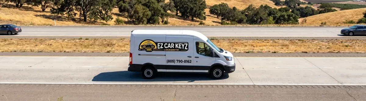 EZ Car Keyz mobile locksmith van